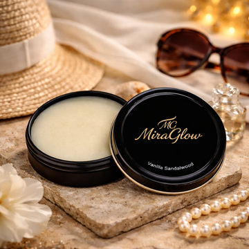 MiraGlow Vanilla Sandalwood solid perfume