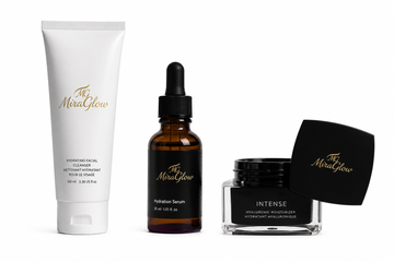 Best Skin Care Set: Cleanser, Serum, and Moisturizer for Sensitive Skin