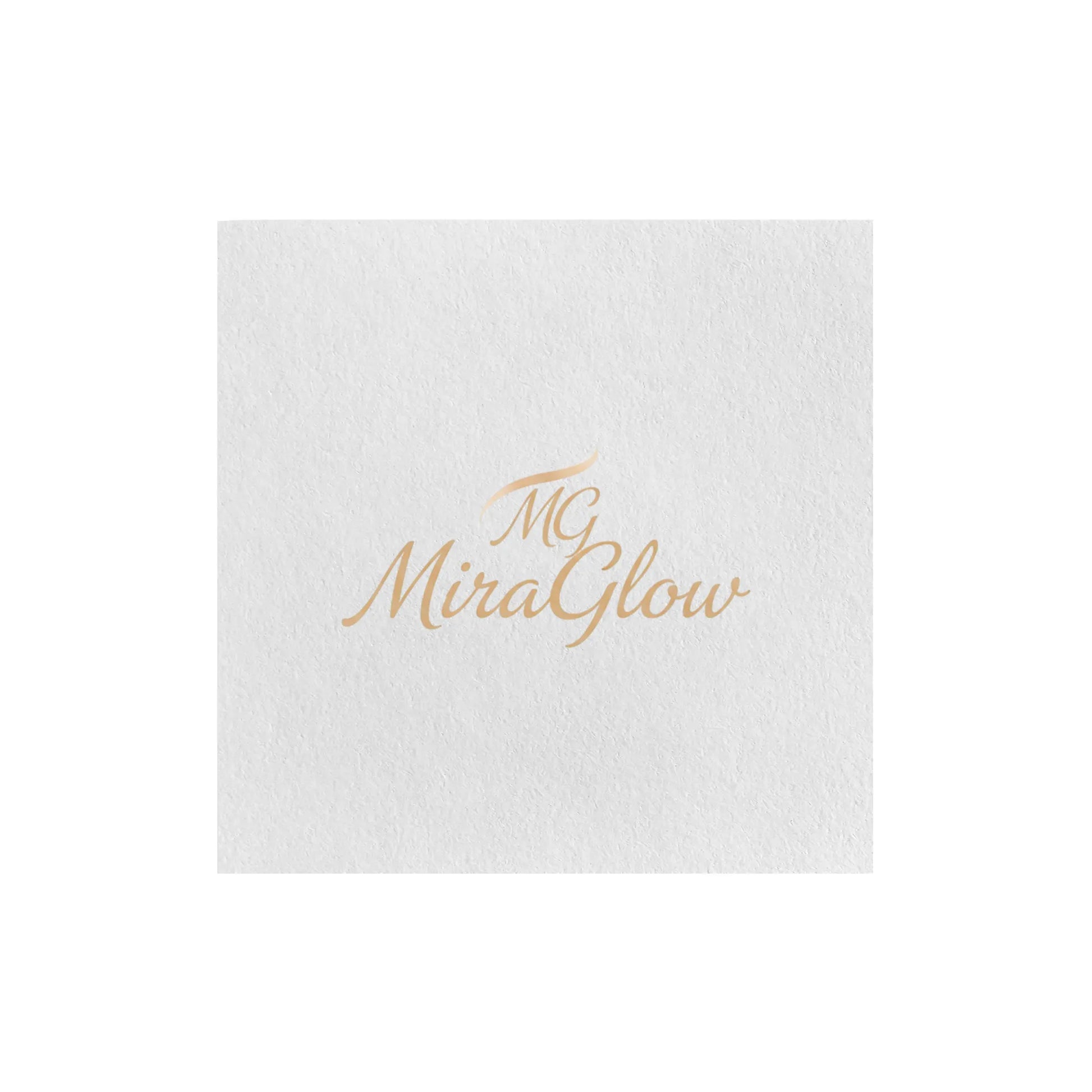 MiraGlow luxury beauty brand logo