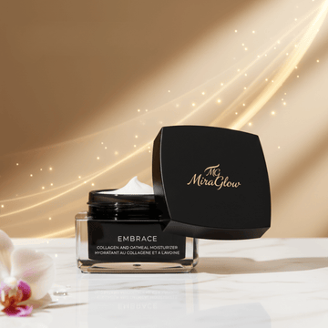 MiraGlow collagen and oatmeal moisturizer