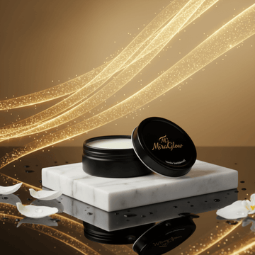 Vanilla scented solid perfume tin